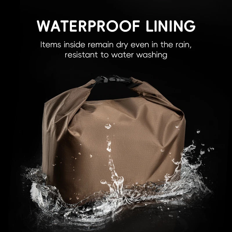 ROCKBROS W008 Bicycle Handlebar Hanging Bag Waterproof Detachable Bike Front Storage Bag ROCKBROS W008 Bicycle Handlebar Hanging Bag Waterproof Detachable Bike Front Storage Bag